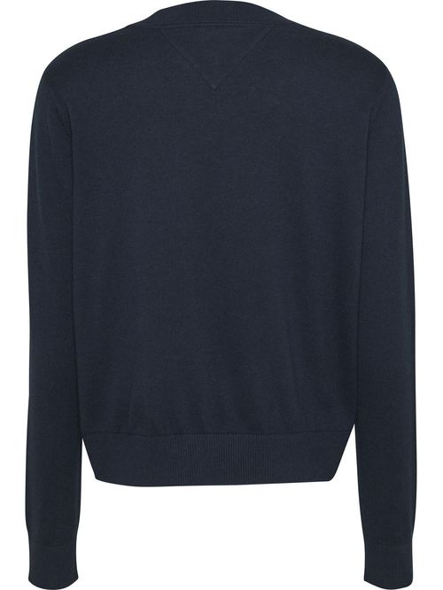 SWEATER TJW ESSENTIAL VNECK SWEATER EX TH