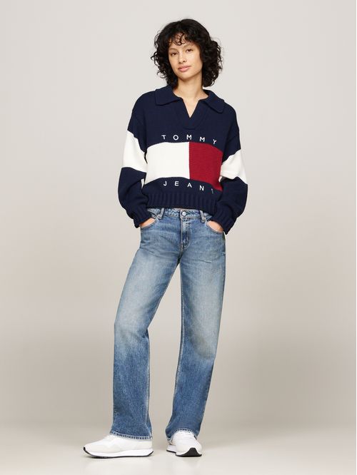 SWEATER TJW RWB FLAG RUGBY SWEATER EXT