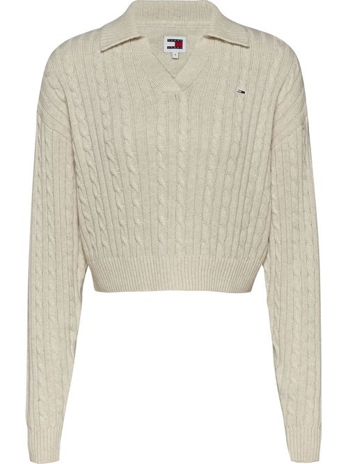 SWEATER TJW CABLE RUGBY SWEATER