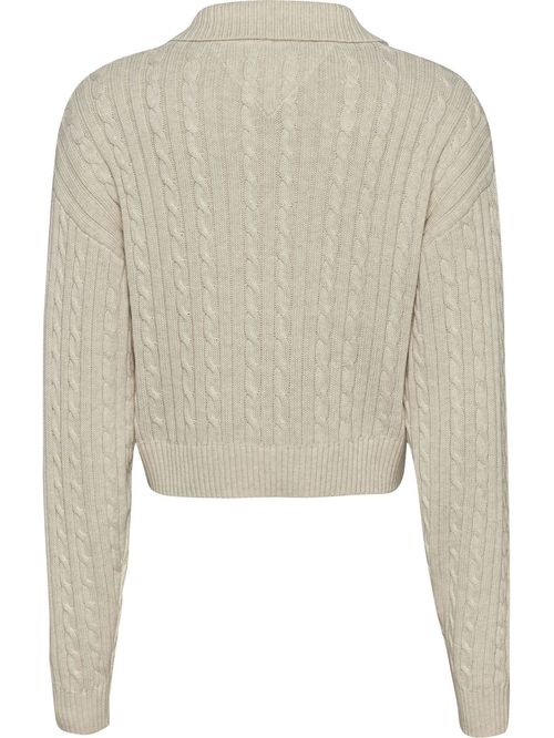 SWEATER TJW CABLE RUGBY SWEATER