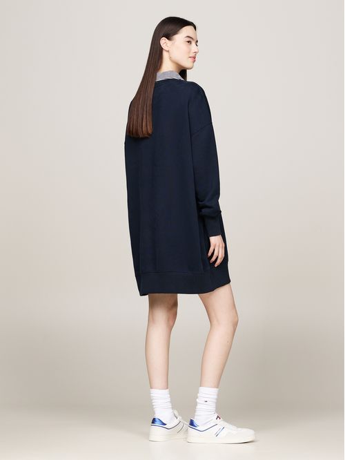 VESTIDO TJW CREST LINEAR CREW DRESS EX