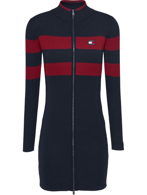 VESTIDO TJW RWB BADGE SWEATER DRESS EX