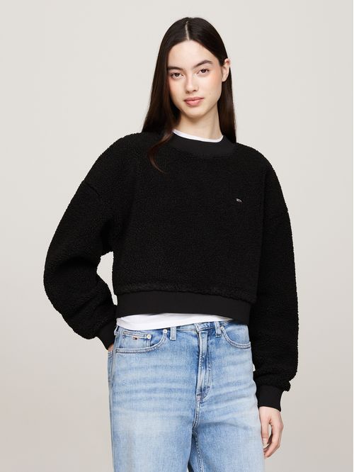 SWEATSHIRT TJW OVS TEDDY CREW