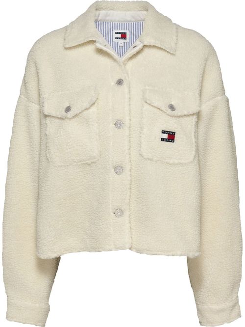 BLUSA TJW TEDDY BADGE OVERSHIRT EXT