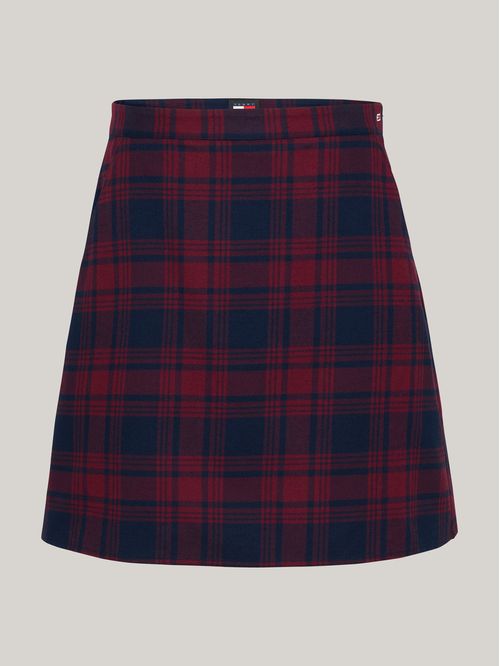 FALDA TJW CHECK MINI SKIRT