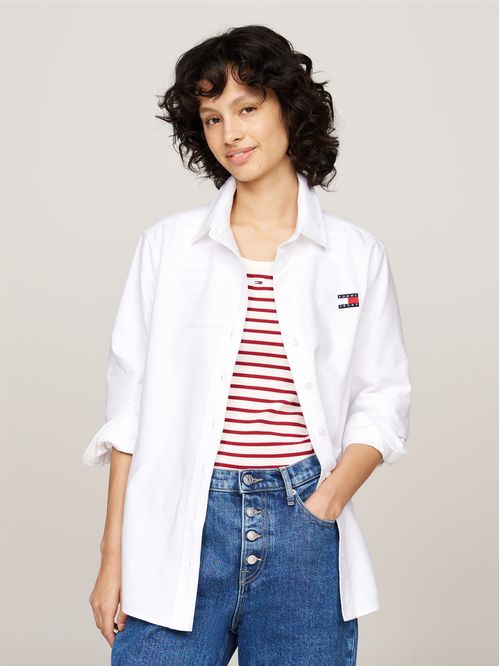 BLUSA TJW RLX BADGE SHIRT