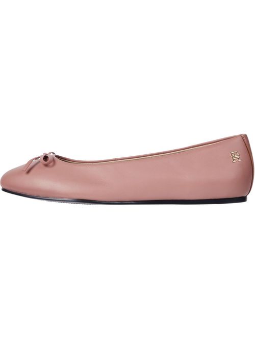 ZAPATOS BALLERINA LEATHER FLAT BOW
