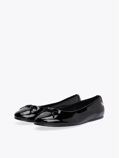 ZAPATOS BALLERINA PATENT FLAT BOW