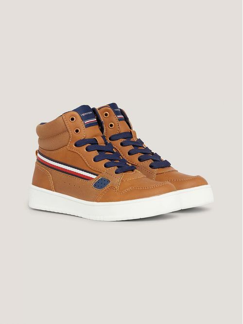 ZAPATILLAS STRIPES HIGH TOP LACE-UP SNEAK
