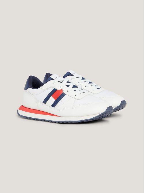 FLAG LOW CUT LACE-UP SNEAKER W