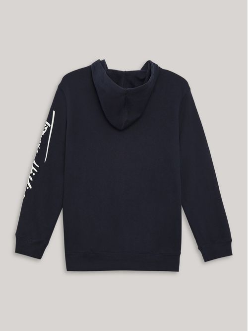 SWEATSHIRT SIGNATURE LS ZIP HOODIE