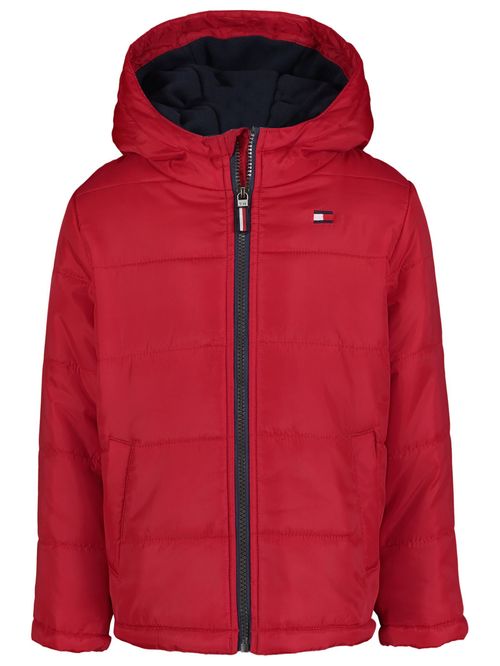 CASACA TH SLEEVE LOGO PUFFER