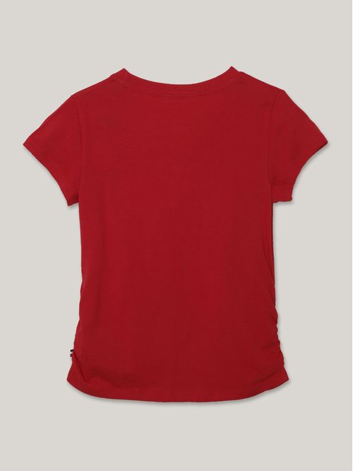 CAMISETA TOMMY SCRIPT FLORAL SEQUIN SS