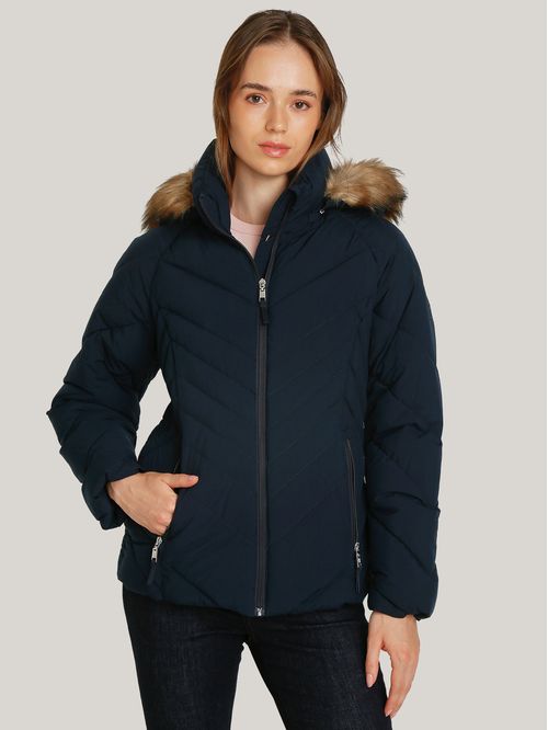 CASACA SHORT PUFFER W. FUR