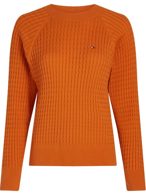 SWEATER CO CABLE C-NK SWEATER