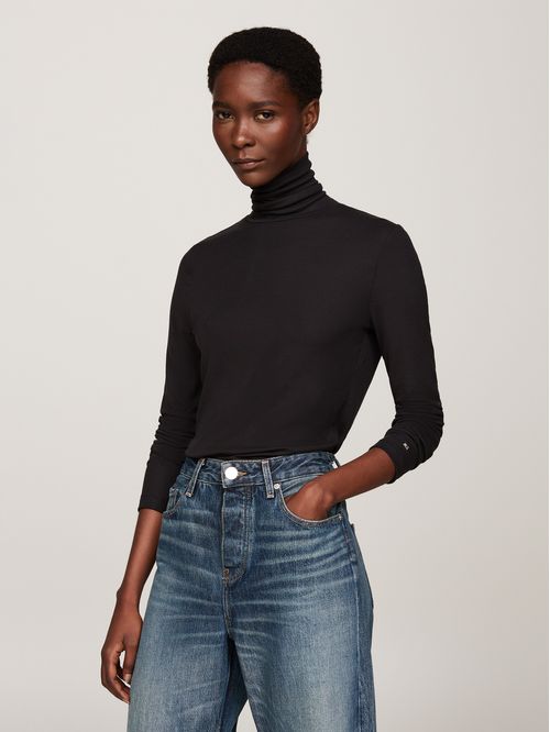 CAMISETA SLIM TENCEL ROLL NK LS
