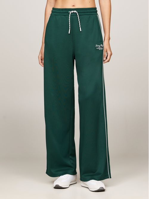 PANTALON SCRIPT GRAPHIC WIDE LEG PANT