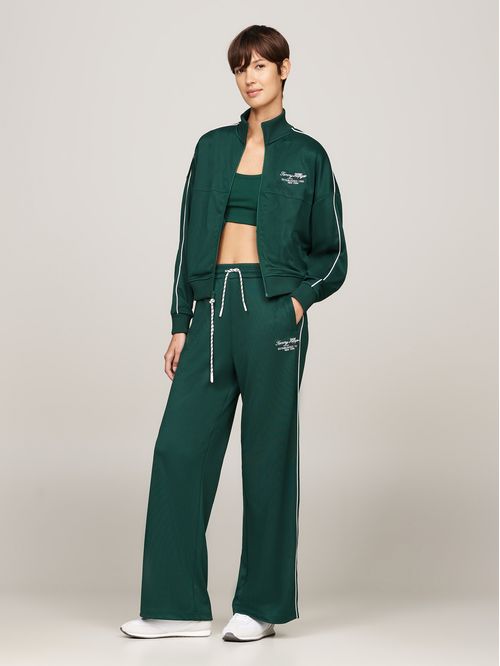 PANTALON SCRIPT GRAPHIC WIDE LEG PANT