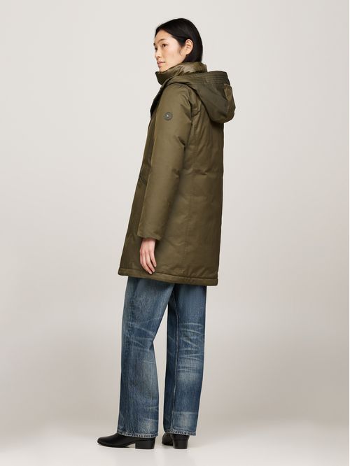 CASACA NYLON MIX PADDED PARKA