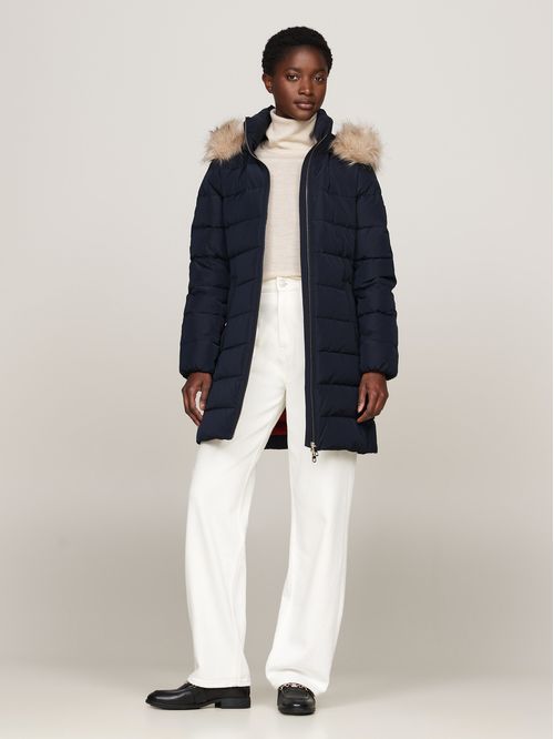 CASACA HERITAGE DOWN TYRA COAT WITH F