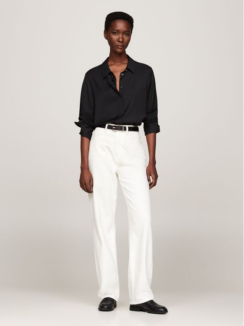 BLUSA FLUID VISCOSE REGULAR SHIRT