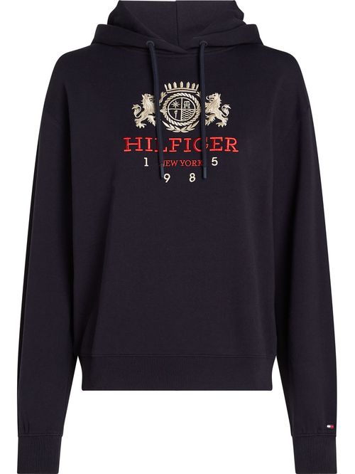 SWEATSHIRT IM MDRN REG VARSITY CREST HOOD