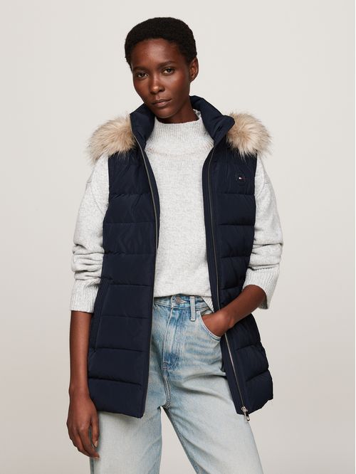 CHALECO HERITAGE DOWN TYRA VEST WITH F