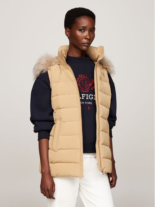 CHALECO HERITAGE DOWN TYRA VEST WITH F