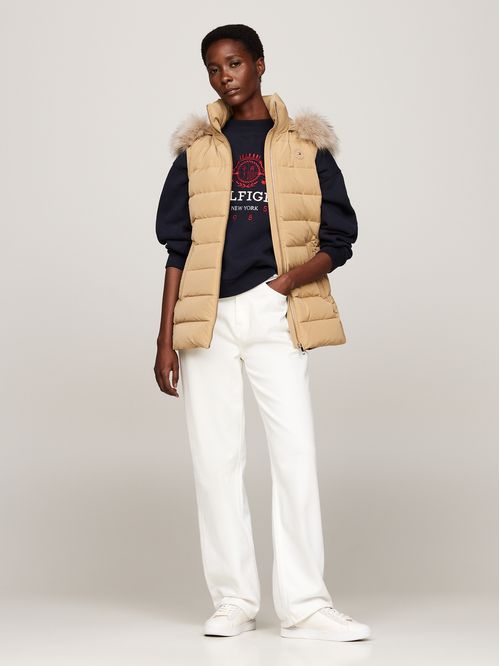 CHALECO HERITAGE DOWN TYRA VEST WITH F