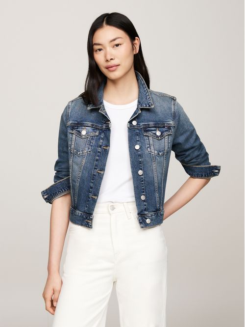 CASACA DNM LS SLIM JACKET PAT