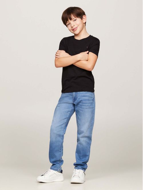 CAMISETA BOYS BASIC CN KNIT SS