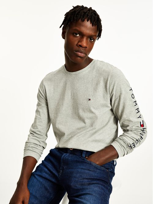 CAMISETA TOMMY LOGO LONG SLEEVE TEE
