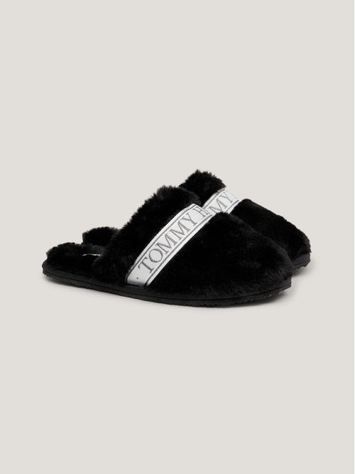 PANTUFLAS TOMMY FUR HOTEL SLIPPER