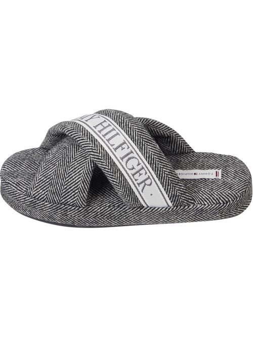 PANTUFLAS HERRINGBONE HOME SLIPPER