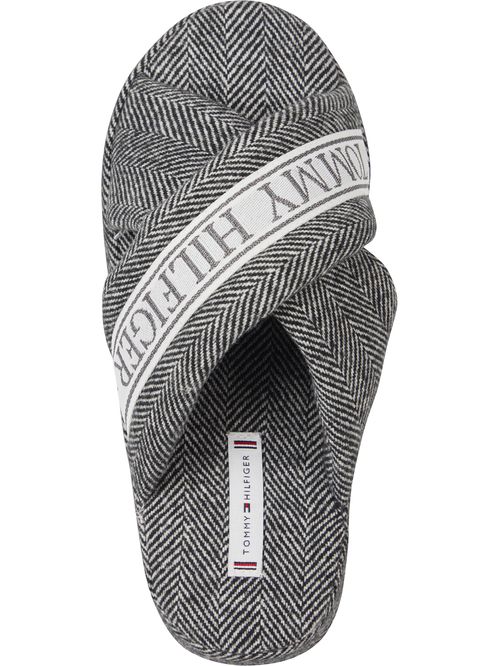 PANTUFLAS HERRINGBONE HOME SLIPPER
