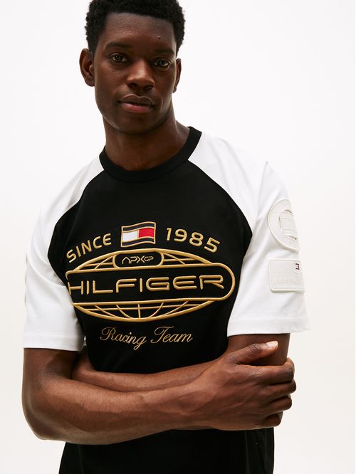 F1 MOVIE GRAPHIC RINGER T-SHIR