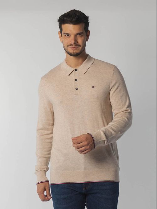 SWEATER LIC M GLOBAL BOONE LS POLO