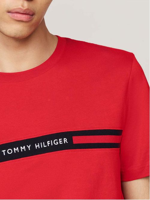 CAMISETA HILFIGER CHEST INSERT TEE TH