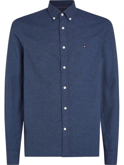 CAMISA BRUSHED LINEN SOLID SF SHIRT TH