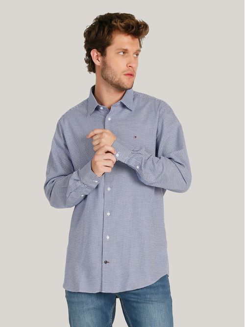 CAMISA CL - STCH TWILL FAKE SLD SHRT TH