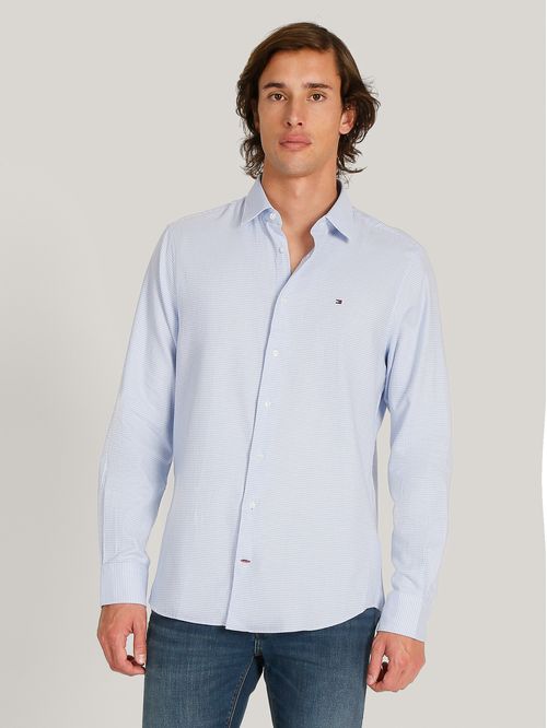 CAMISA CL - STCH TWILL FAKE SLD SHRT TH