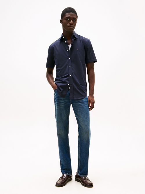 CAMISA PERFORMANCE KNIT SOLID SS SHIR