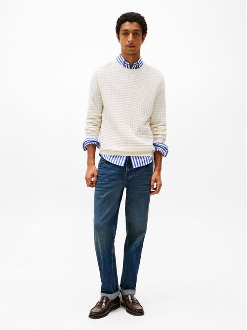 SWEATER DC SEERSUCKER TEXTURE SWEATER