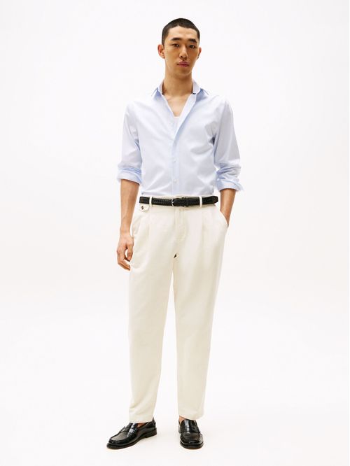 CAMISA DC FLEX COLLAR STRIPE SHIRT