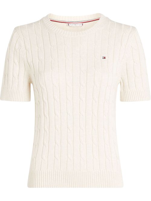 SWEATER SOFT CO CABLE C-NK LS SWT