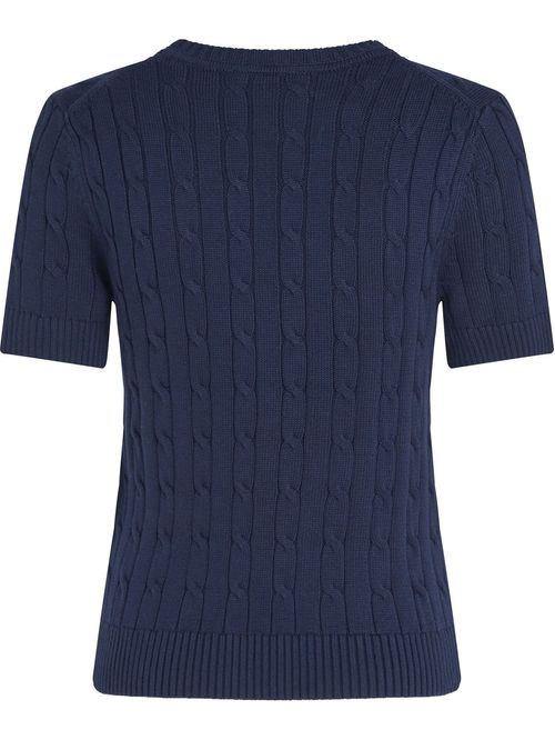 SWEATER SOFT CO CABLE C-NK LS SWT
