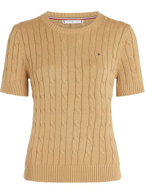 SWEATER SOFT CO CABLE C-NK LS SWT