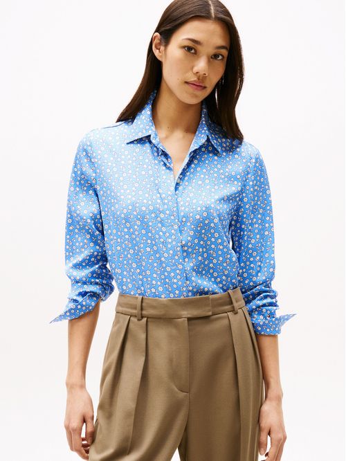 BLUSA FLUID VISCOSE REGULAR LS SHIRT