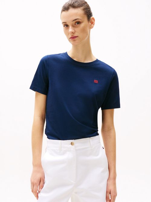 CAMISETA  REG CONTRAST FLAG SS TEE