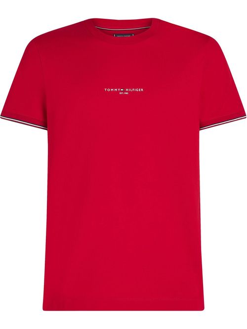 CAMISETA TOMMY LOGO TIPPED TEE TH